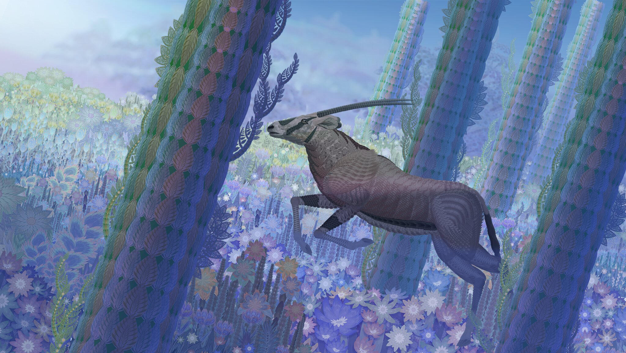 アニメーションスタッフ / hohobun監督 PLAY! MUSEUMどうぶつ展 広告、展示用アニメーション